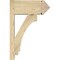 Ekena Millwork Imperial Rough Sawn Arts and Crafts Outlooker, Douglas Fir, 8"W x 18"D x 26"H OUT08X18X26IMP03RDF - alternate 4